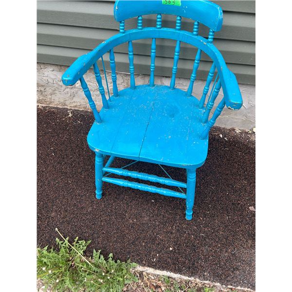 Grain Elevator Office Chair – Oak