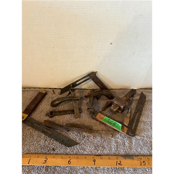 Lot of Vintage Wood Working Tools.  Scribes, etc.