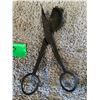 Image 4 : (2)  Candle Wick Snuffing Scissors.  Look Hand Forged.