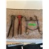Image 1 : Old Horse Bit, (2) Fencing Pliers