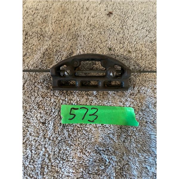 RARE!  Antique Ice Skate Sharpener, Cast.  Very Old.