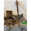 Image 4 : 1942 Metal Ammo Box w/ Vintage Tools, Hide Scraper