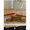 Image 5 : 1942 Metal Ammo Box w/ Vintage Tools, Hide Scraper