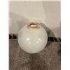 Image 2 : (2) White Lightning Rod Balls