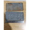 Image 2 : pair of 1972 Saskatchewan farm plates
