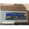 Image 4 : Canada Post 1976 Olympic Bronze Stamps set - 3 bronze stamps and 3 standard stamps