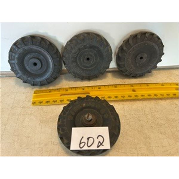 (4) Lincoln Firestone Tractor Tires