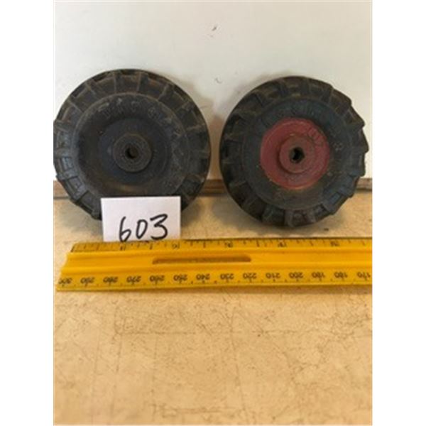(2) Lincoln Firestone Tractor Tires