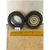 Image 1 : (2) 4 ½” x 1” Tractor Tires