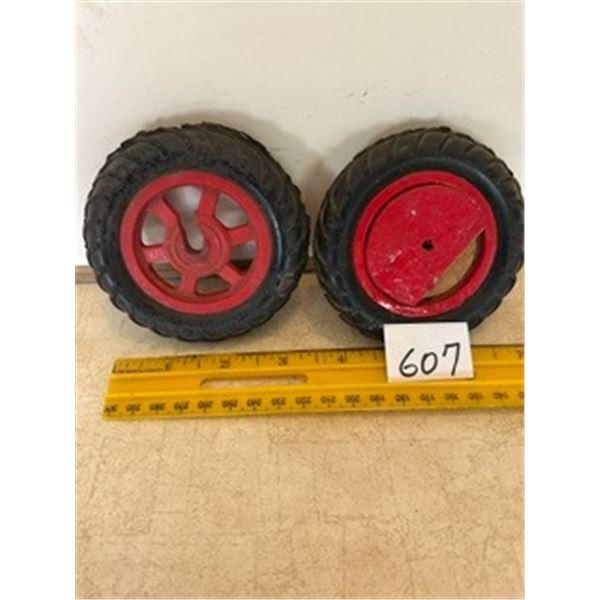 (2) 3 ½” x 9/16” Tractor Tires