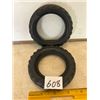 Image 1 : (2) 4” x ¾” Tractor Tires