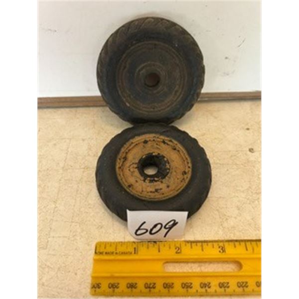 (2) 3” x ½” Tractor Tires