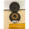 Image 1 : (2) 3” x ½” Tractor Tires