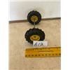 Image 1 : (2) 2 ? x ¾” Tires w/ Axle