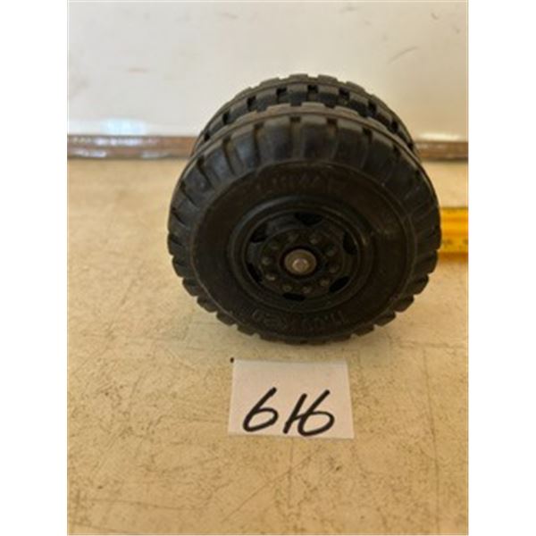 (2) 2 ½” x ½” Lumar Tires