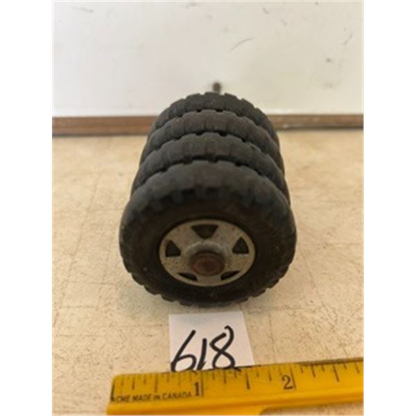 (2) 2” x ½” Structo Tires