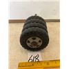 Image 1 : (2) 2” x ½” Structo Tires