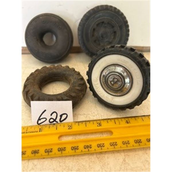 (4) Asst. Tires.  Du-Bro, Gama, Lido, Little Beaver
