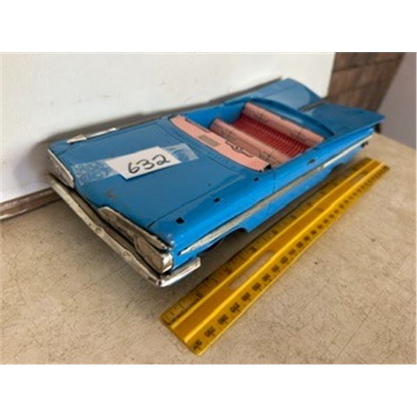 1959 Chevy Convertible Parts Car, 12” Long