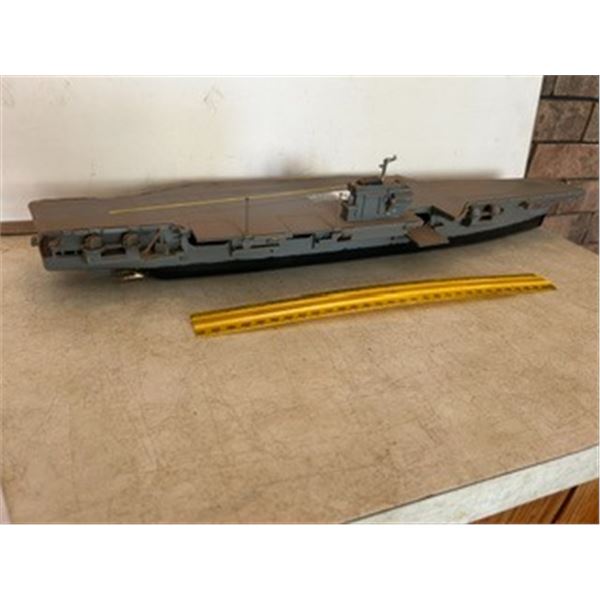 1960’s Model US Aircraft Carrier, 12”