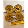Image 1 : (4) 3” Steel Wheels