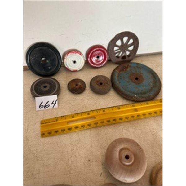 (8) Asst. Steel Wheels