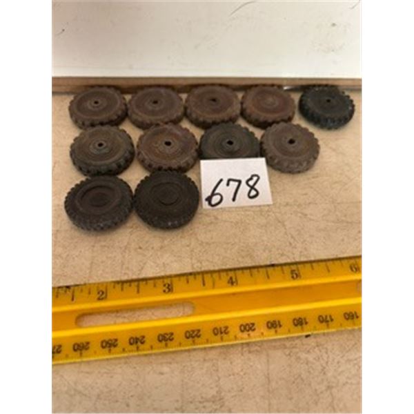 (11) Asst. Car Tires