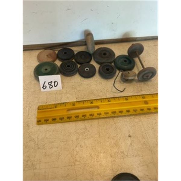 (13) Asst. Wood Tires