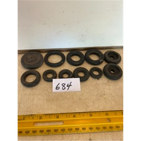 (11) Asst. Car Tires