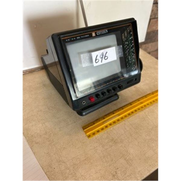 4” x ½” Black & White TV (lost adapter)