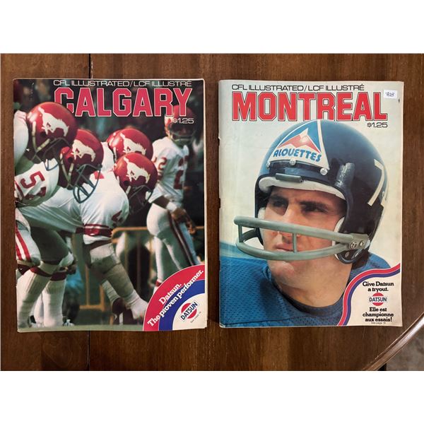 Vintage CFL Illustrated Magazines (2)