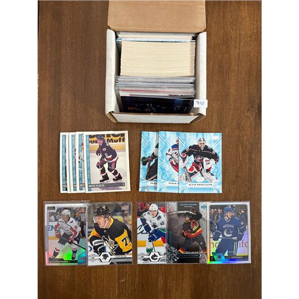 Box of Assorted Hockey Cards