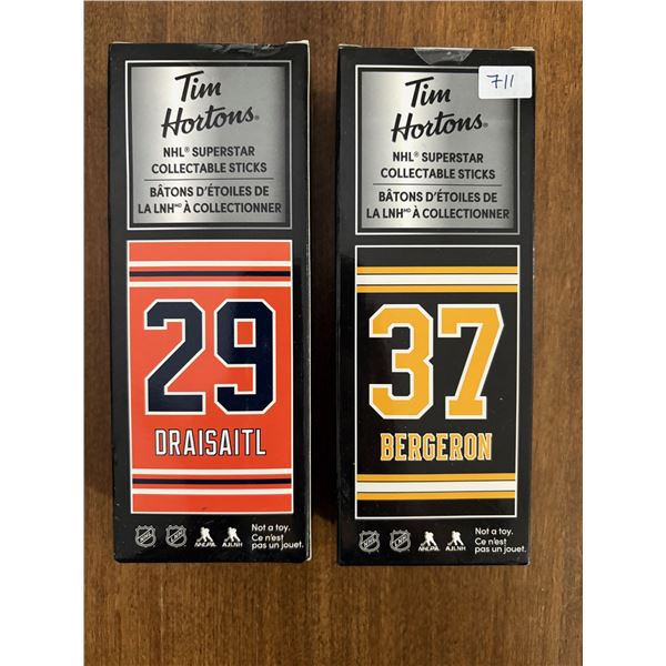 Draisaitl / Bergeron - Tim Horton's Mini Sticks