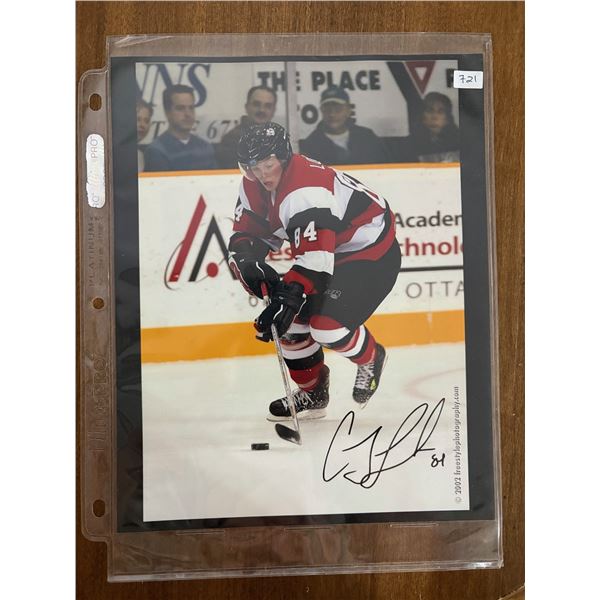 Ottawa Senators Autographed Print