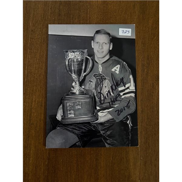 Bill Hay - autographed Hockey Print
