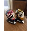 Image 1 : Ranford / Thibault Mini NHL Replica Helmets