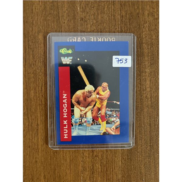 Hulk Hogan Wrestling Card