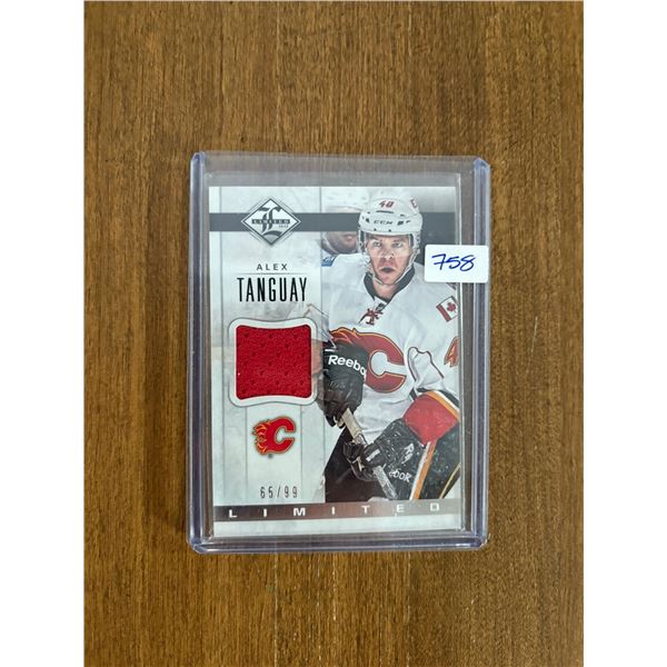 Alex Tanguay - Jersey Card
