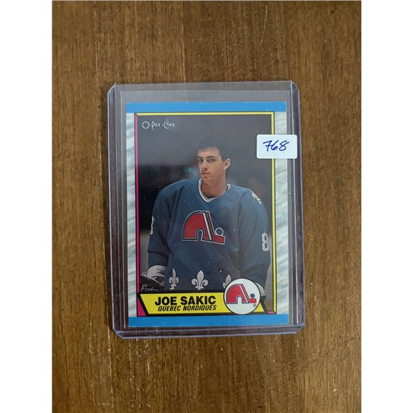 Joe Sakic - Rookie Card