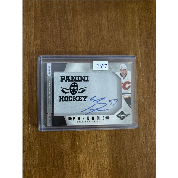 Lance Bouma - Autographed hockey Card