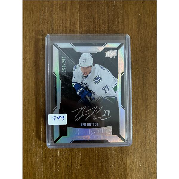 Ben Hutton - Autographed Rookie Card