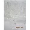 Image 2 : 7 Authentic Crystal Wine Glasses 6 inches Tall