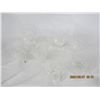 Image 5 : 7 Authentic Crystal Wine Glasses 6 inches Tall