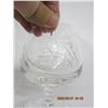 Image 3 : 2 Authentic Crystal Brandy Glasses and 2 Small Dishes