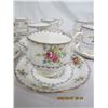 Image 3 : 8 Royal Abert Petit Point Cups and Saucers