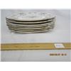 Image 2 : 7 Royal Albert Petit Point China Dinner Plates 9.5 inches Across