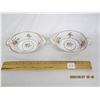 Image 1 : 2 Royal Albert Petit Point China Small Nut Dishes