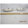 Image 4 : 2 Royal Albert Petit Point China Larger Nut Dishes