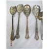 Image 2 : Lot of Antique Silver Plate Serving Spoons