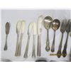 Image 2 : Lot of Antique Silver Plate Silverware